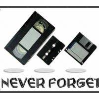 Never Forget 80's Retro License Plate