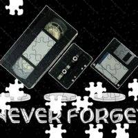 Never Forget 80's Retro Jigsaw Puzzle