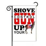Shove Gun Control Garden Flag