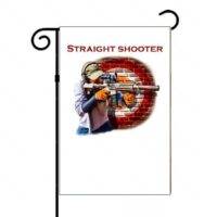 Straight Shooter 2A Supporter Garden Flag