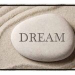 Dream Zen Stone License Plate
