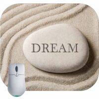Dream Zen Stone Mouse Pad