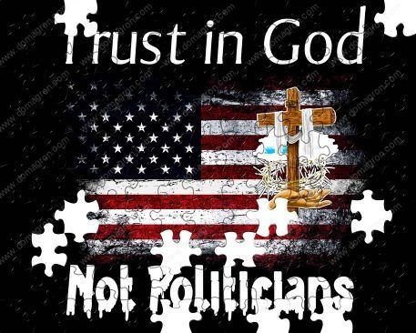 Trust in God Not Politicians Puzzle