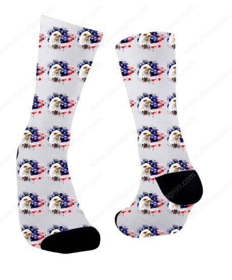 Eagle And Flag Socks