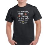 I'm Not Funny I'm Just Mean And People Think I Am Joking Shirt S-100