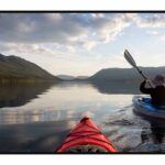 Kayaking Through Glacier National Park License Plate