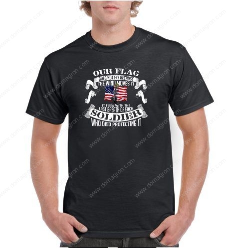 Our Flag Doesn't Fly Patriotic Veterans Shirt U-158