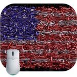 Flag of Bullets Mouse Pad