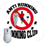 Anti Running Running Club  Mouse Pad
