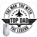 Top Dad Father’s Day Mouse Pad