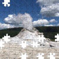 Mini Geysers of Yellowstone National Park Jigsaw Puzzle