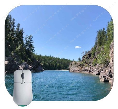 Rivers of Glacier National Park Mouse Pad