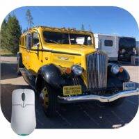 Taxis of Yellowstone National Park Mouse Pad