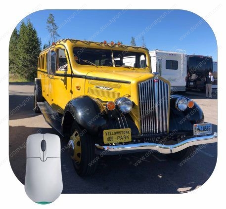 Taxis of Yellowstone National Park Mouse Pad