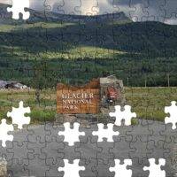 The Entrance of Glacier National Park Jigsaw Puzzle