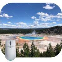 The Grand Prisms of Yellowstone National Park Mouse Pad