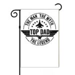 Top Dad Father’s Day Garden Flag