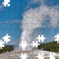 Yellowstone National Park Old Faithful Jigsaw Puzzle
