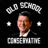 Old School Conservative Ronald Reagan Direct to Film (DTF) Heat Transfer P-155