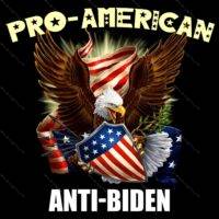 Pro-American Anti-Biden Metal Photo B-164