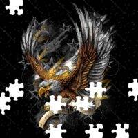 Eagle Landing Jigsaw Puzzle