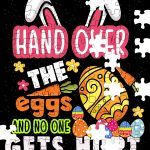 Hand Over The Eggs Easter Puzzle