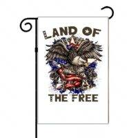 Land Of The Free Garden Flag