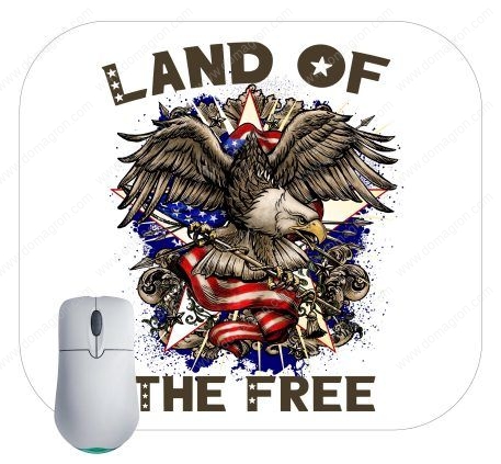 Land Of The Free Mouse Pad