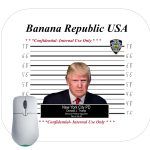 Trump Mugshot Mouse Pad