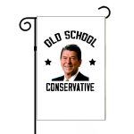 Old School Conservative Ronald Reagan Garden Flag