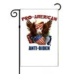 Pro-American Anti-Biden Garden Flag