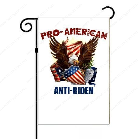 Pro-American Anti-Biden Garden Flag