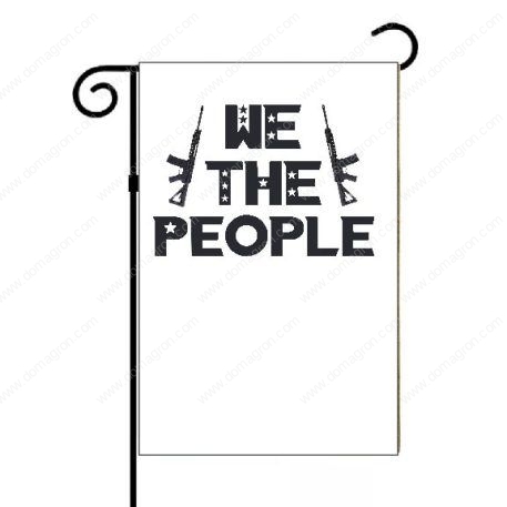 We The People AR Garden Flag