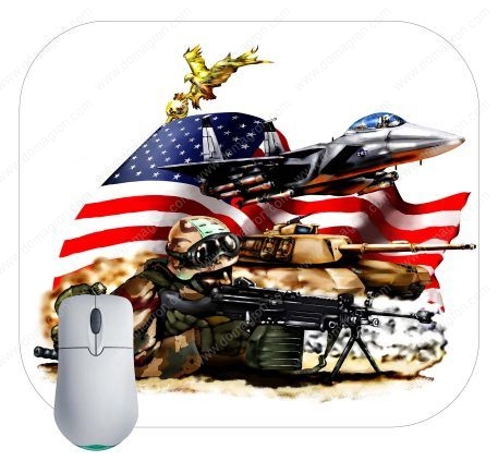 Freedom Fighter Mouse Pad