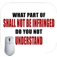 What Part of Shall Not Be Infringed Do You Not Understand Mouse Pad
