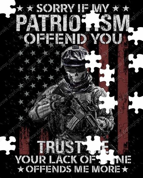 Sorry If My Patriotism Offends You Puzzle