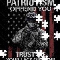 Sorry If My Patriotism Offends You Jigsaw Puzzle