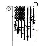 American Gun Flag Garden Flag