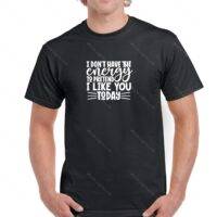 I Don't Have The Energy To Pretend I Like You Shirt S-357