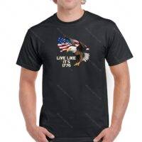Live Like It's 1776 Patriotic Shirt U-354