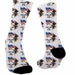 Live Like It's 1776 Patriotic Socks