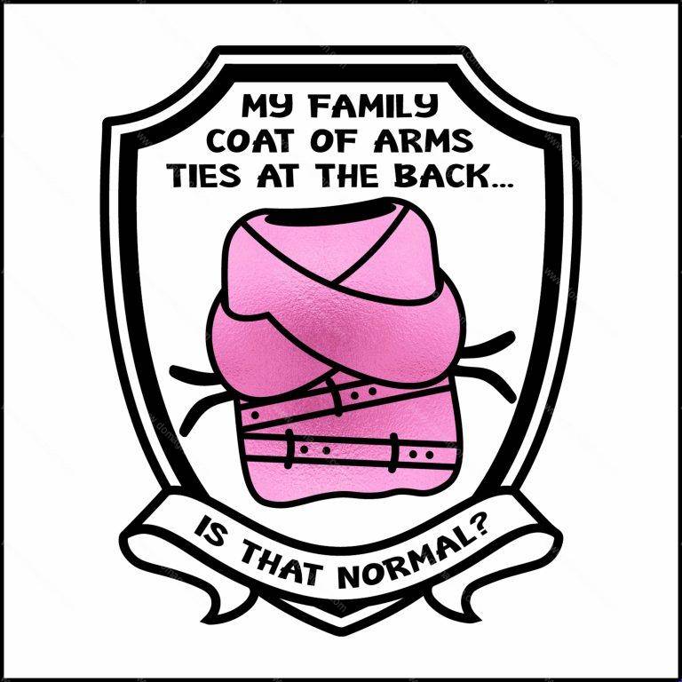 My Family Coat Of Arms Direct to Film (DTF) Heat Transfer S-533
