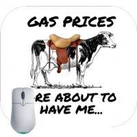 Gas Prices Are About To Have Me Mouse Pad