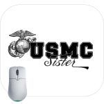 USMC Sister – United States Marines Corp Sister Mouse Pad