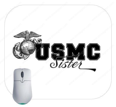 USMC Sister – United States Marines Corp Sister Mouse Pad