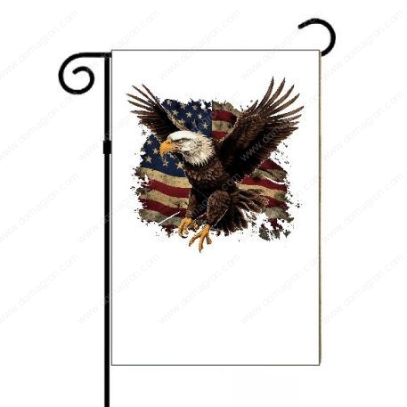 Vintage Eagle Garden Flag