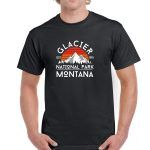 Retro Glacier National Park Shirt K-525