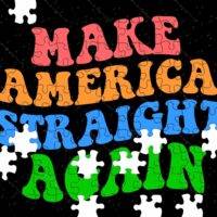 Make American Straight Again Jigsaw Puzzle