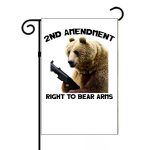 Right To Bear Arms Garden Flag