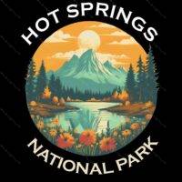 Hot Springs National Park Metal Photo K-559